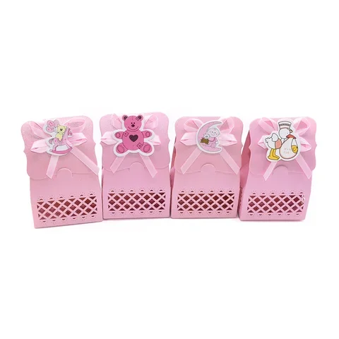 12Pcs Cute Baby Shower Gift Box Candy Box Boy Girl Baby Shower Favors Bag Kids Birthday Party Gender Reveal Party Supplies
12Pcs Cute Baby Shower Gift Box Candy Box Boy Girl Baby Shower Favors Bag Kids Birthday Party Gender Reveal Party Supplies