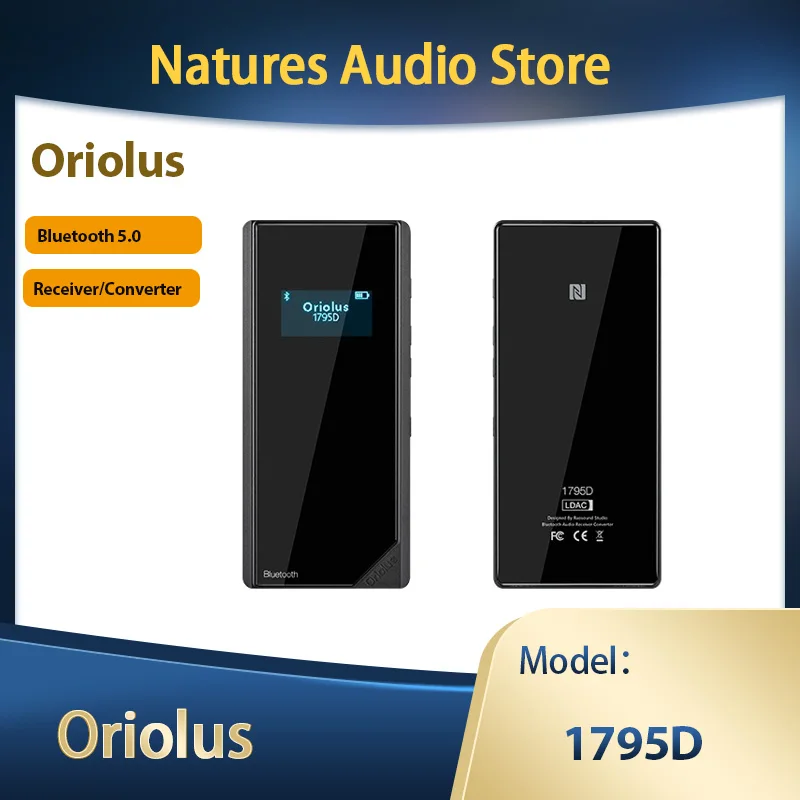 Портативный ресивер Oriolus 1795D HIFI с Bluetooth 5,0, коаксиальный и оптический выход, преобразованный в 192 кГц/24 бит
Портативный ресивер Oriolus 1795D HIFI с Bluetooth 5,0, коаксиальный и оптический выход, преобразованный в 192 кГц/24 бит