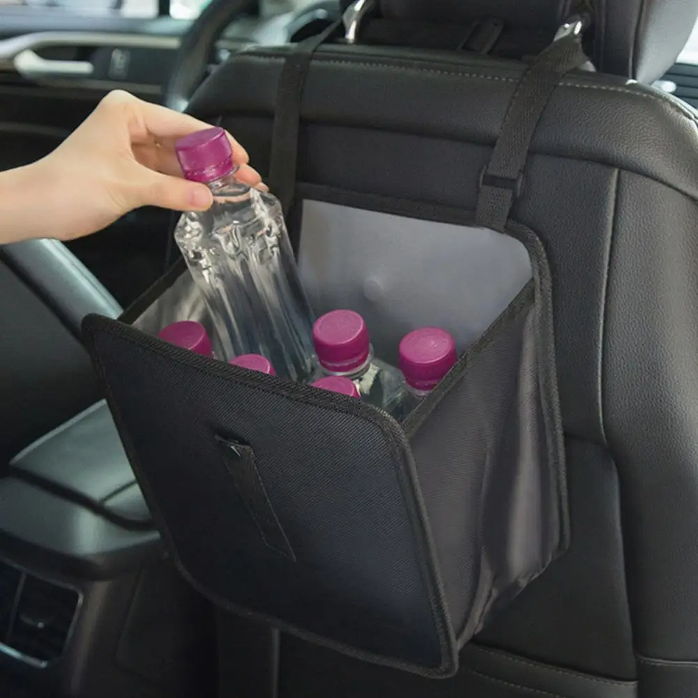 Складной органайзер для мусора на заднее сиденье автомобиля, портативный многофункциональный органайзер для мусора, герметичный Регулируемый подвесной Органайзер на заднее сиденье автомобиля 
Складной органайзер для мусора на заднее сиденье автомобиля, портативный многофункциональный органайзер для мусора, герметичный Регулируемый подвесной Органайзер на заднее сиденье автомобиля