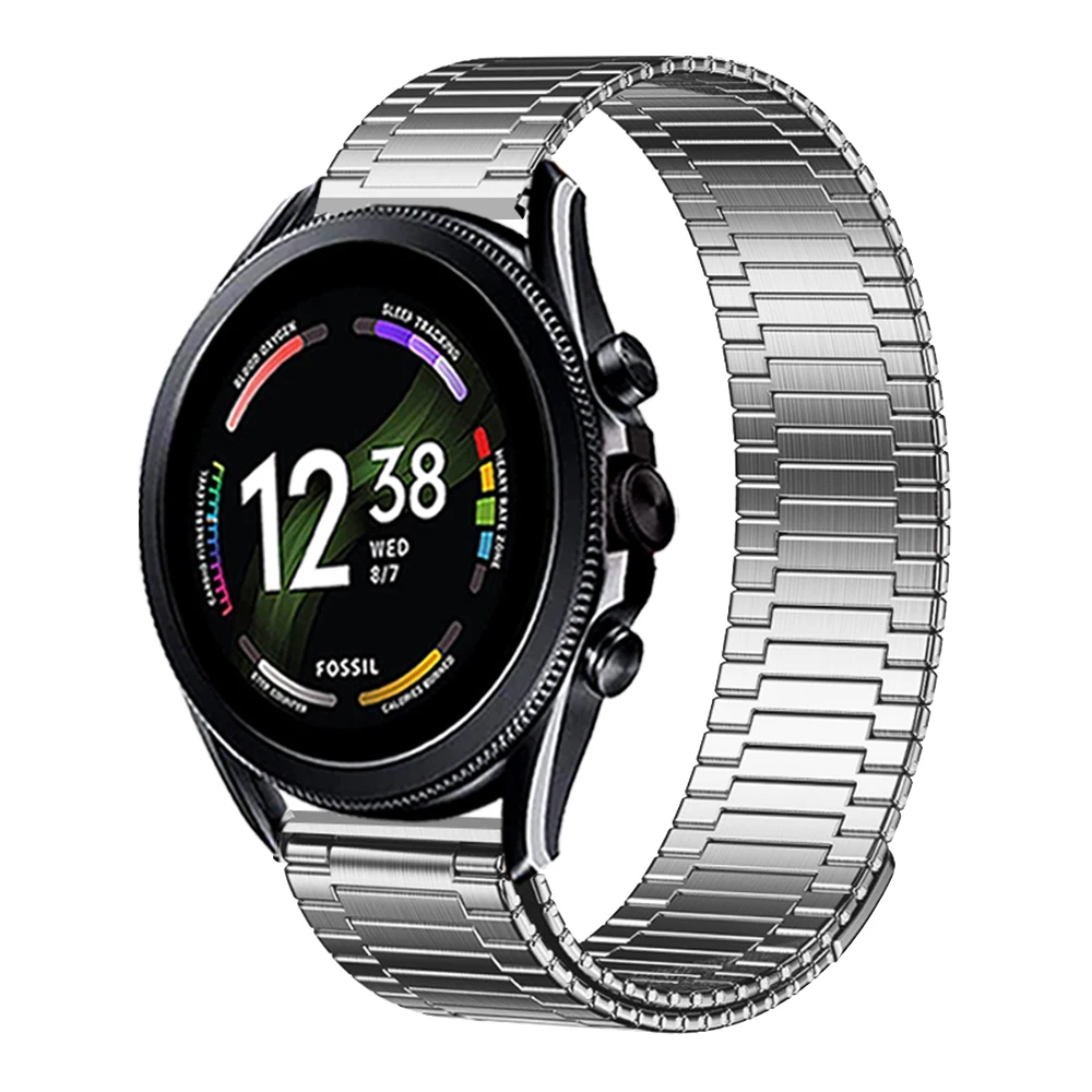 Ремешок «Миланская петля» для Fossil GEN 6 GEN 5, ремешок из нержавеющей стали 22 мм, сменный браслет с магнитной металлической петлей для наручных часов
Ремешок «Миланская петля» для Fossil GEN 6 GEN 5, ремешок из нержавеющей стали 22 мм, сменный браслет с магнитной металлической петлей для наручных часов