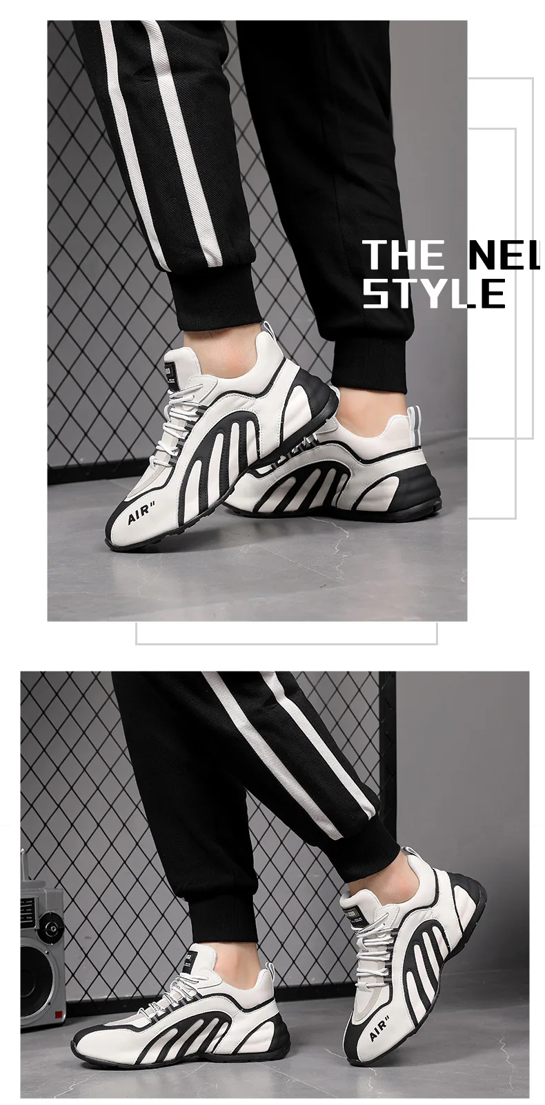 Fashion Sneakers For Men Chunky Sneakers Mens Trainers Casuales Sports