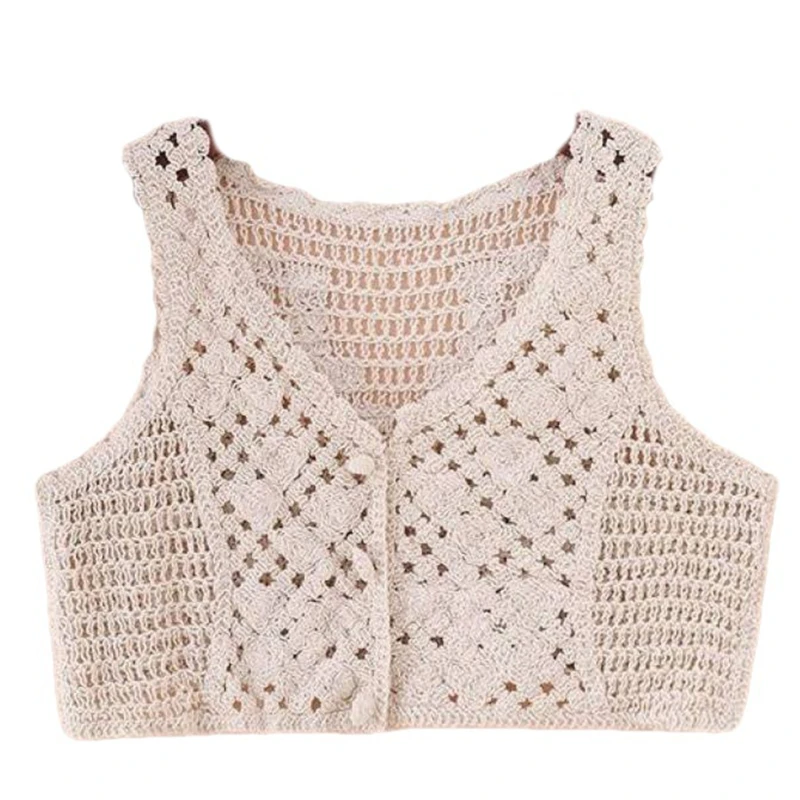 Girls Sleeveless Knitted Vest Crochet Waistcoat Photo Shooting Props Flower Hollow Button Cardigan Toddler Girls Clothes
Girls Sleeveless Knitted Vest Crochet Waistcoat Photo Shooting Props Flower Hollow Button Cardigan Toddler Girls Clothes