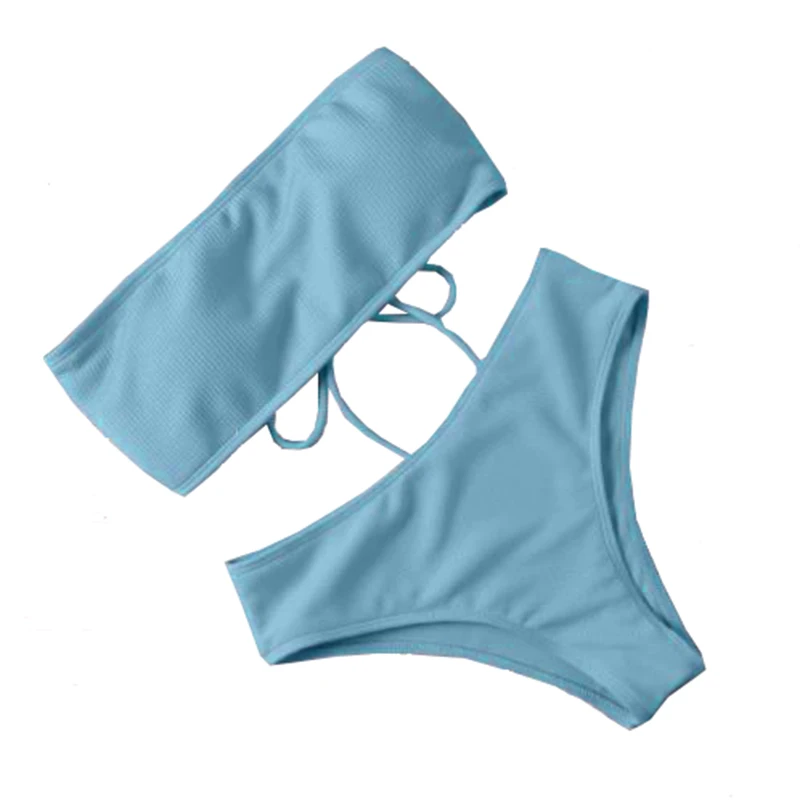 Sexy Brazilian Swimsuit Women Sexy Tube Top Bikini Set Push-up Bra Swimwear Beachwear Bathing Suit Femme
Sexy Brazilian Swimsuit Women Sexy Tube Top Bikini Set Push-up Bra Swimwear Beachwear Bathing Suit Femme