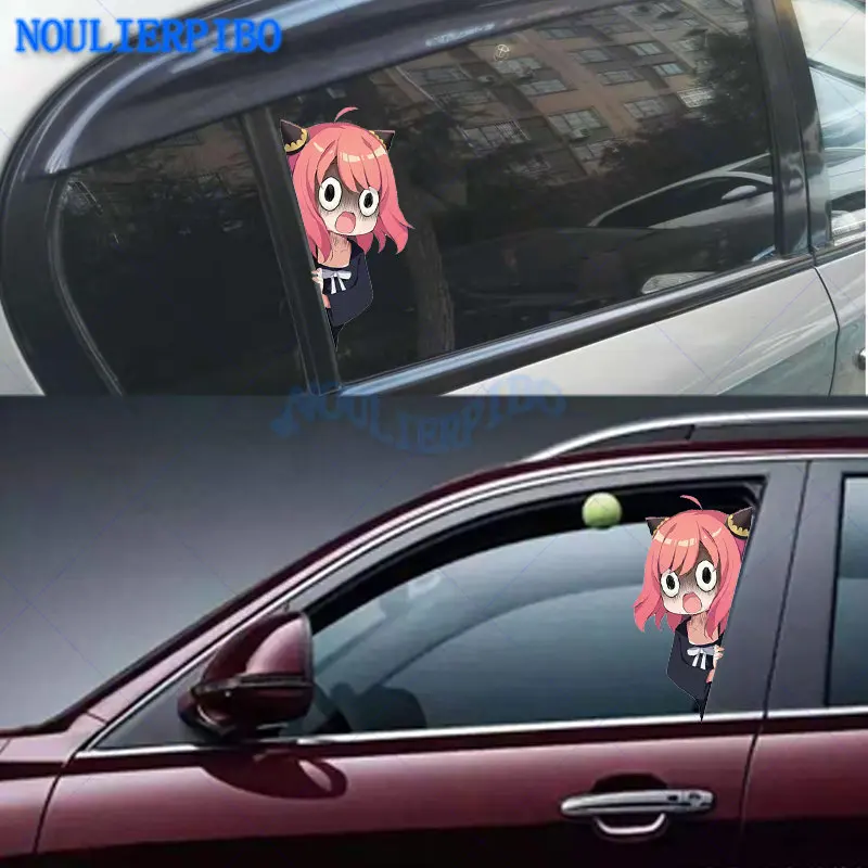 2 x Funny peeking sticker creative cute girl Ania peeking sticker PVC waterproof sticker for window glass
2 x Funny peeking sticker creative cute girl Ania peeking sticker PVC waterproof sticker for window glass