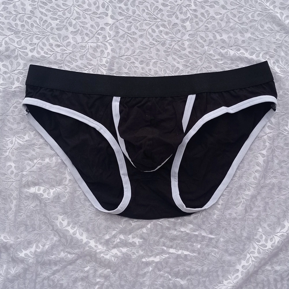 Sexy Men Pure Cotton Low Waist Briefs Cock Hole Pouch Panties Elastic Close-fitting Absorbent Underpants Comfortable Soft Briefs
Sexy Men Pure Cotton Low Waist Briefs Cock Hole Pouch Panties Elastic Close-fitting Absorbent Underpants Comfortable Soft Briefs