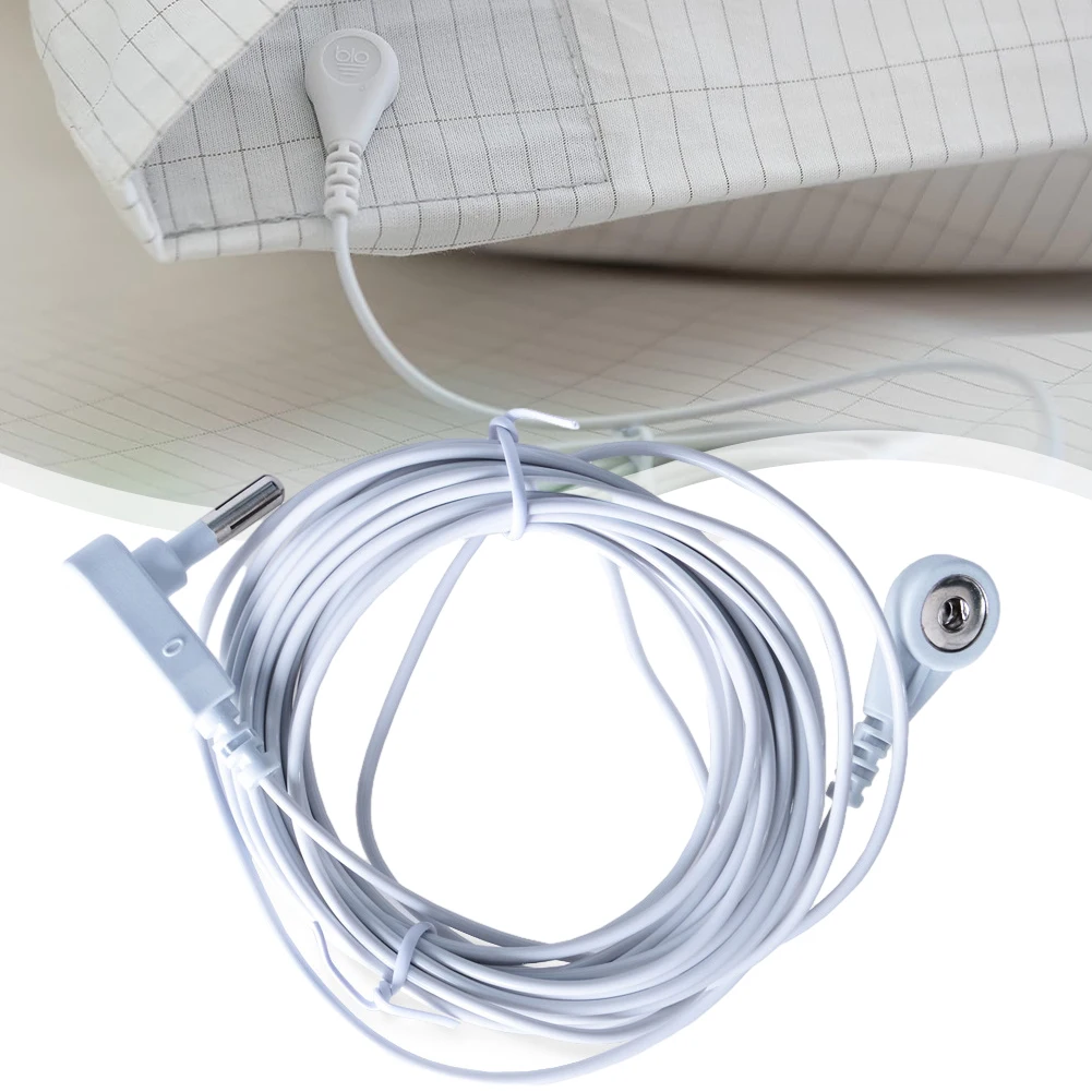15Foot Grounding Cord Copper Wire Grounding Cable For Antistatic Wrist Straps Conductive Garment Home Grounding Accessories
15Foot Grounding Cord Copper Wire Grounding Cable For Antistatic Wrist Straps Conductive Garment Home Grounding Accessories