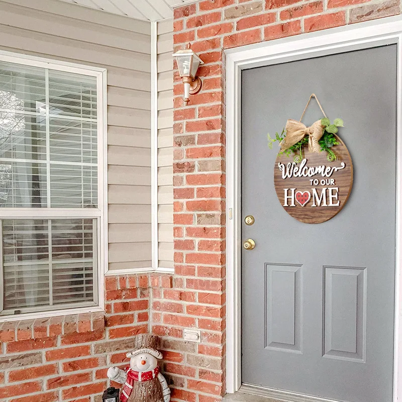 Round Plate Welcome Sign For Front Door Gasser Interchangeable Seasonal Farmhouse Outdoor Hanging Porch Sign Rustic
Round Plate Welcome Sign For Front Door Gasser Interchangeable Seasonal Farmhouse Outdoor Hanging Porch Sign Rustic
