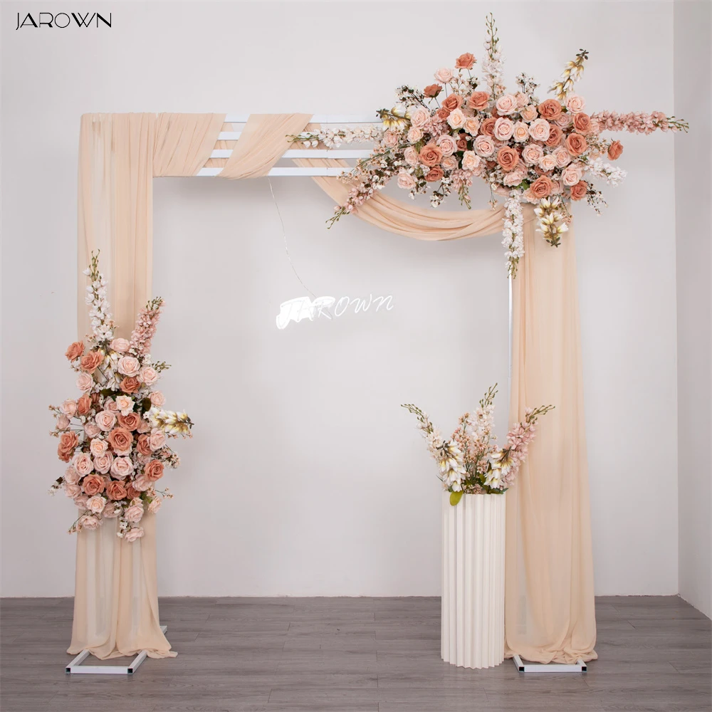Customized Flower Arrangement Luxury Coffee Pink Rose Floral Runner for Wedding Backdrop Decoration Outdoor Party Stage Decor
Customized Flower Arrangement Luxury Coffee Pink Rose Floral Runner for Wedding Backdrop Decoration Outdoor Party Stage Decor