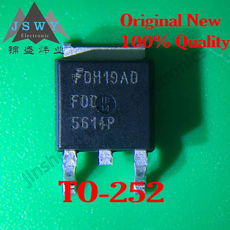 5 pieces FDD5614P ready-stock P-channel field effect transistor 15A 60V SMD TO252 MOSFET 100% new original with free shipping
5 pieces FDD5614P ready-stock P-channel field effect transistor 15A 60V SMD TO252 MOSFET 100% new original with free shipping
