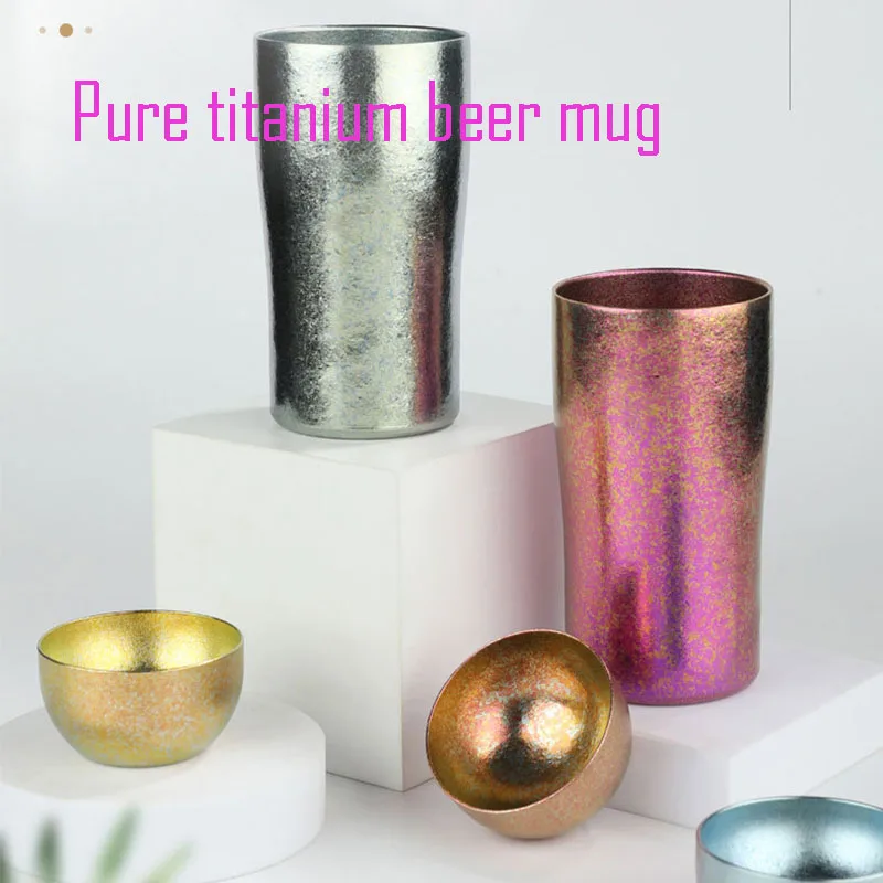 Pure Titanium Double Layer Milk Mug, Portable, Lightweight, Tough Gem Texture, Insulation and Cold Protection, High Grade
Pure Titanium Double Layer Milk Mug, Portable, Lightweight, Tough Gem Texture, Insulation and Cold Protection, High Grade