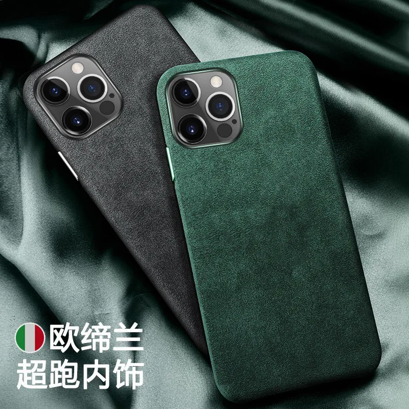 Luxury Ultrathin Alcantara Back Phone Cover For iPhone 13 12 Pro Max 13 12 Mini Fashion Business Women Full Protection Cases
Luxury Ultrathin Alcantara Back Phone Cover For iPhone 13 12 Pro Max 13 12 Mini Fashion Business Women Full Protection Cases