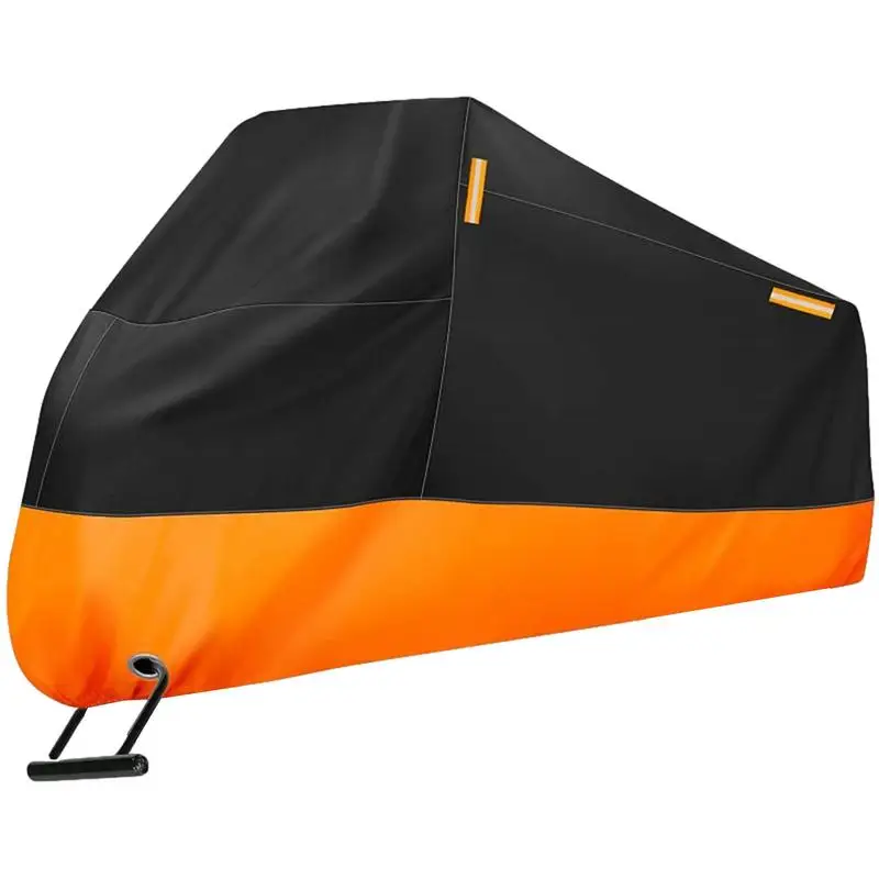 Motorcycle Cover Waterproof All Season Dustproof UV Protective Outdoor Indoor Scooter 190T Wear-resistant Fabric Motorbike Cover
Motorcycle Cover Waterproof All Season Dustproof UV Protective Outdoor Indoor Scooter 190T Wear-resistant Fabric Motorbike Cover