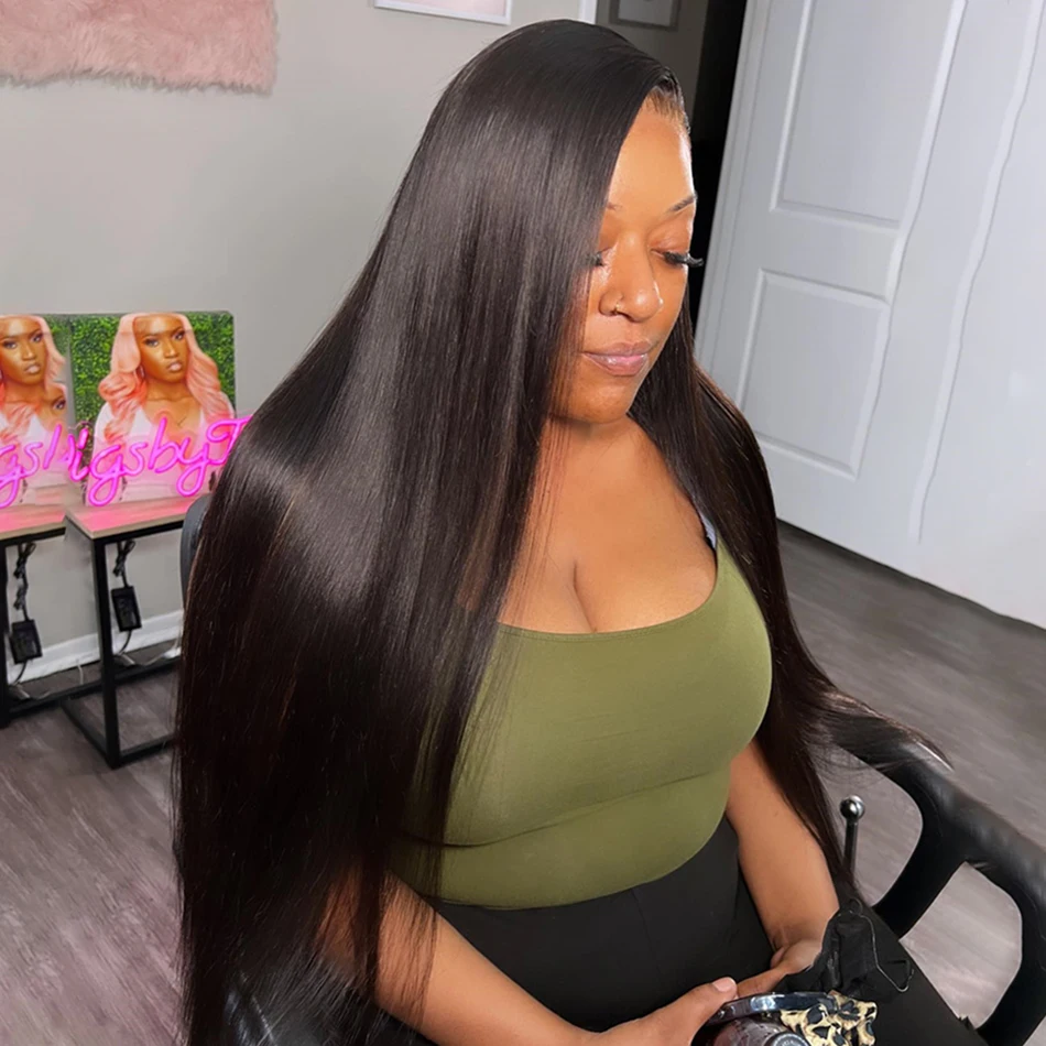 13x4 HD Lace Frontal Wig Human Hair Brazilian Straight Lace Front Wig Pre Plucked Glueless Lace Wigs for Women
13x4 HD Lace Frontal Wig Human Hair Brazilian Straight Lace Front Wig Pre Plucked Glueless Lace Wigs for Women