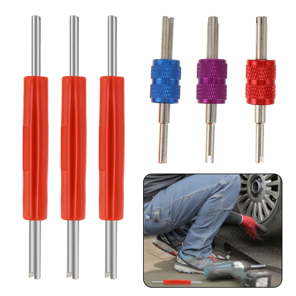 6 Pcs Car Valve Removal Tool Core Detach Double Head Removing Auto Car Accessories Stem Core Removal Tool Set
6 Pcs Car Valve Removal Tool Core Detach Double Head Removing Auto Car Accessories Stem Core Removal Tool Set