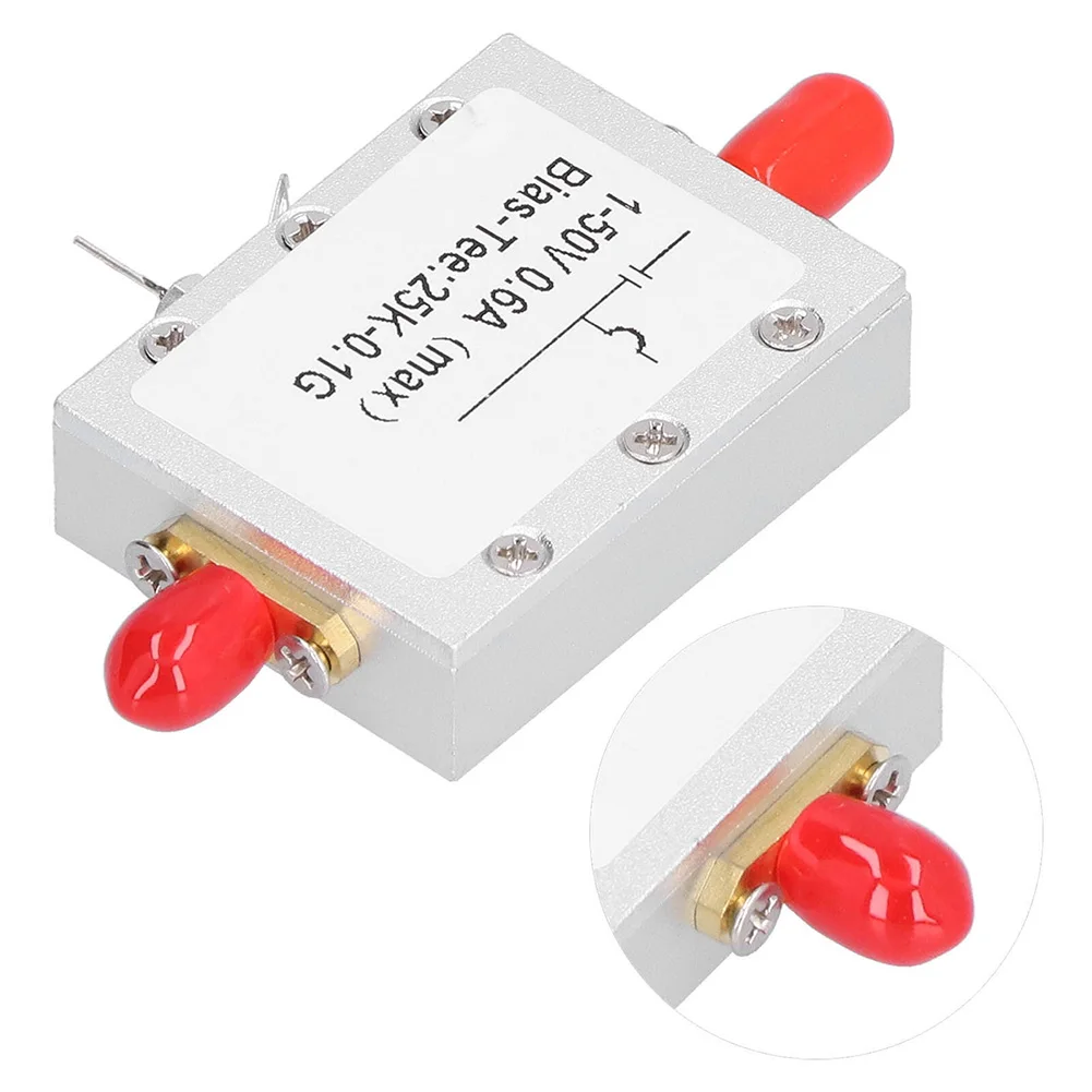 RF Isolation Capacitor Bias T-Block Electronics 25K‑100MHz Block DC To Prevent DC Voltage From Leaking Into Subsequent Circuits
RF Isolation Capacitor Bias T-Block Electronics 25K‑100MHz Block DC To Prevent DC Voltage From Leaking Into Subsequent Circuits