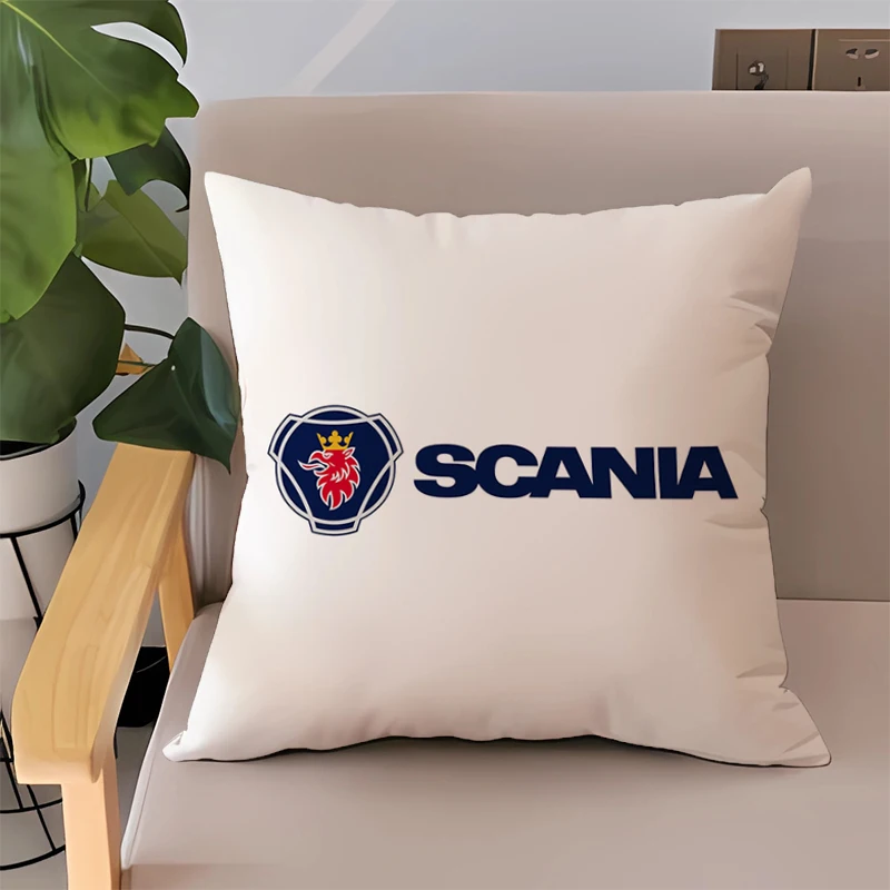 

S-Scania Pillow Pillowcase 45*45 Covers for Sofa Cover Double-sided Printing Decorative Bed Pillowcases 50x50 Twin Size Bedding