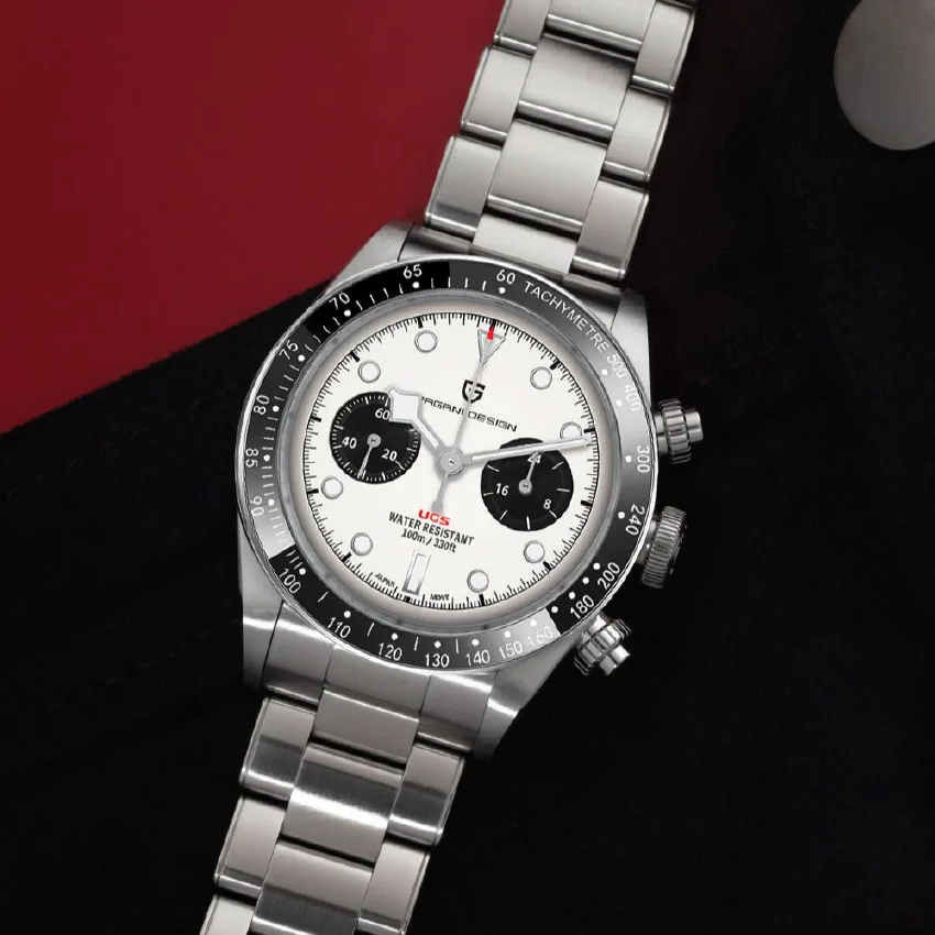 PAGANI DESIGN Retro Panda Luxury Quartz Watch For Men Sport Chronograph Sapphire glass 100M Waterproof Men's Watches 2022 New
PAGANI DESIGN Retro Panda Luxury Quartz Watch For Men Sport Chronograph Sapphire glass 100M Waterproof Men's Watches 2022 New