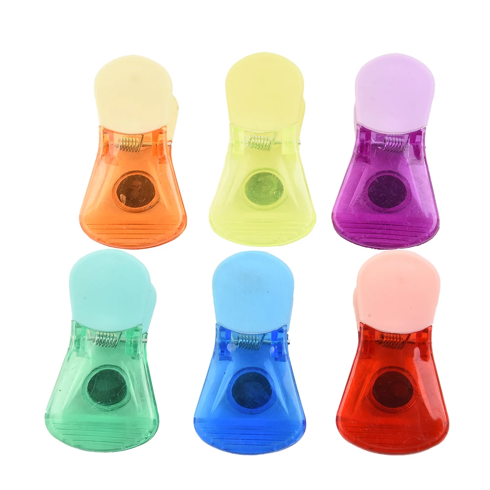 6Pcs Fridge Magnetic Food Storage Preservation Bag Clip 7x4x3cm Hang Photos Sealing Clip For Kitchen Fridge Storing Supplies
6Pcs Fridge Magnetic Food Storage Preservation Bag Clip 7x4x3cm Hang Photos Sealing Clip For Kitchen Fridge Storing Supplies