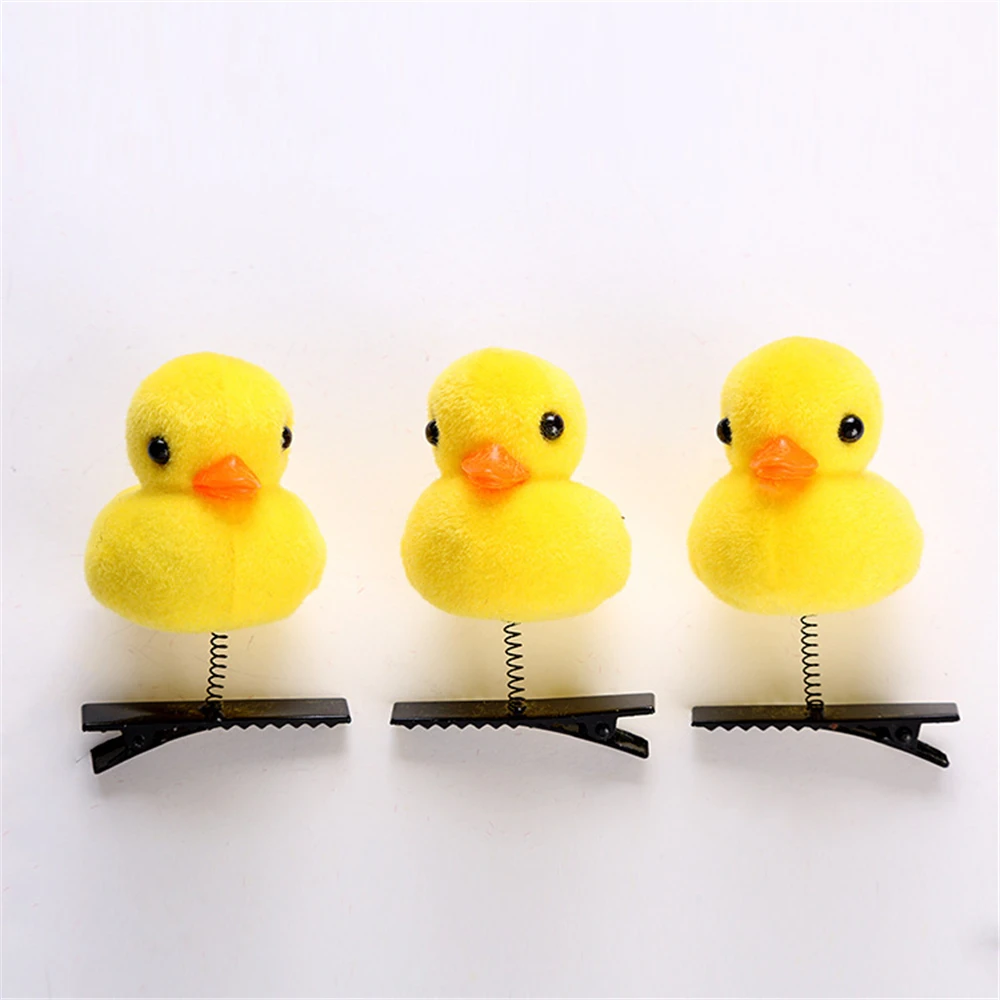 Sweet Duck Hairpin Eye-catching Novelty Hairpins Hair Accessories Must Have Not Harmful To Hair Gift Charming Cartoon Safety Sweet Duck Hairpin Eye-catching Novelty Hairpins Hair Accessories Must Have Not Harmful To Hair Gift Charming Cartoon Safety