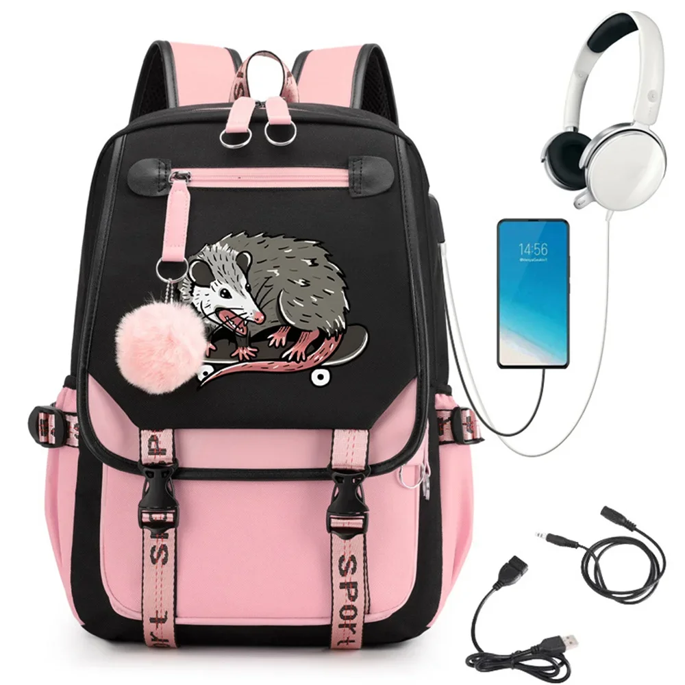 Opossum Kawaii школьные ранцы для девочек-подростков сумка для книг с Usb-зарядкой рюкзак для учеников Старшей школы водонепроницаемый рюкзак женский рюкзак школьный рюкзак
Opossum Kawaii школьные ранцы для девочек-подростков сумка для книг с Usb-зарядкой рюкзак для учеников Старшей школы водонепроницаемый рюкзак женский рюкзак школьный рюкзак