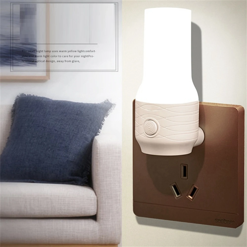 

Портативный прикроватный светильник, лампа для чтения в спальне, с евророзеткой и американской розеткой, 2 цвета
