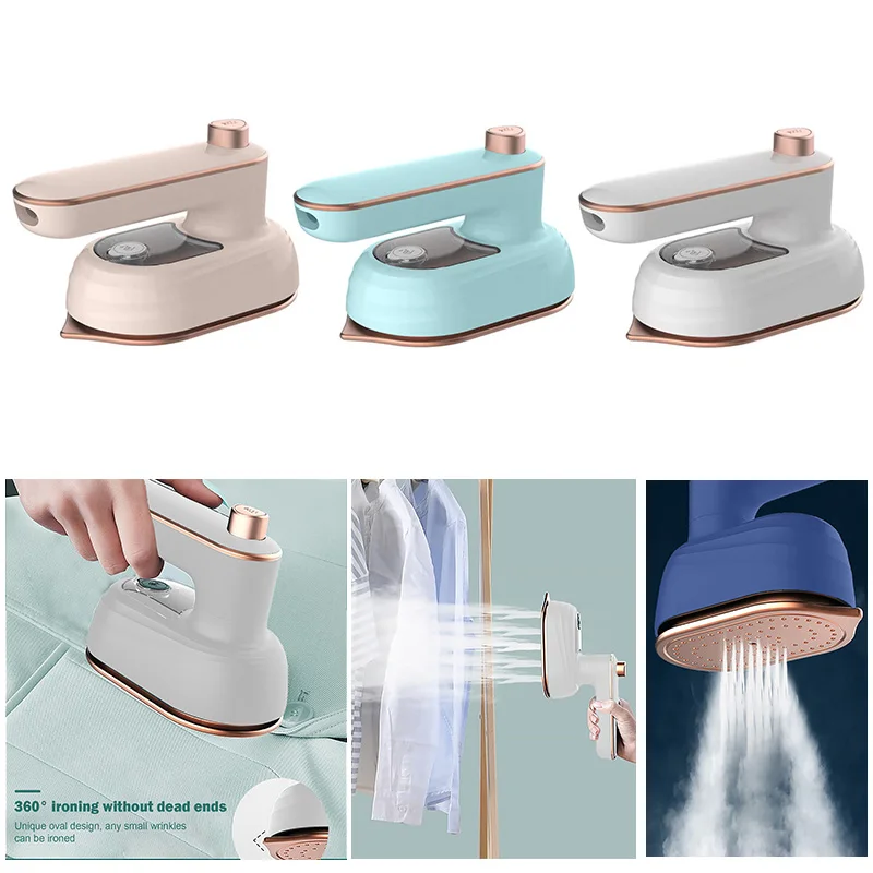Professional Mini Steam Iron Handheld Portable Garment Steamer Dry Wet Double Clothes Fabric Ironing Machine for Home and Travel
Professional Mini Steam Iron Handheld Portable Garment Steamer Dry Wet Double Clothes Fabric Ironing Machine for Home and Travel