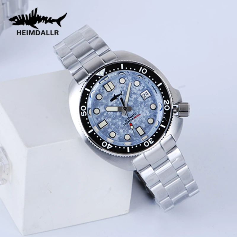 

Часы наручные Heimdallr NH35 автоматические, брендовые винтажные механические водонепроницаемые светящиеся с сапфировым стеклом, 30 атм, C3