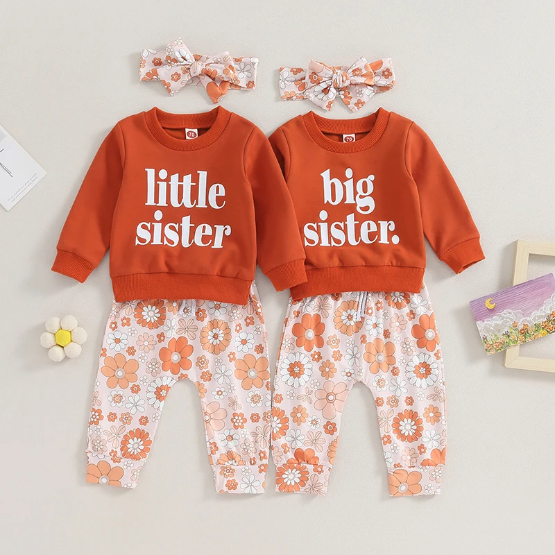Autumn Toddler Kids Newborn Baby Girls Clothes Sets Letter Print Long Sleeve O-neck Sweatshirts Pants Headband Casual Outfits
Autumn Toddler Kids Newborn Baby Girls Clothes Sets Letter Print Long Sleeve O-neck Sweatshirts Pants Headband Casual Outfits