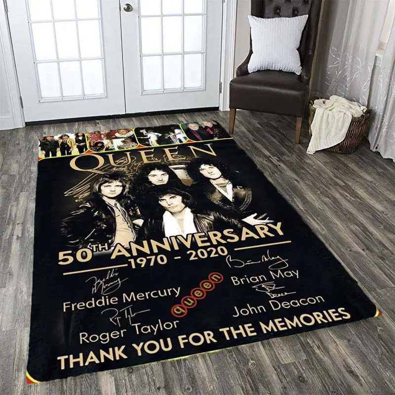 Band Queen Carpets Music Band Rug for Living Room Bedroom Bedside Decorative Doormat Non-slip Floor Mat Gift Machine Washable
Band Queen Carpets Music Band Rug for Living Room Bedroom Bedside Decorative Doormat Non-slip Floor Mat Gift Machine Washable