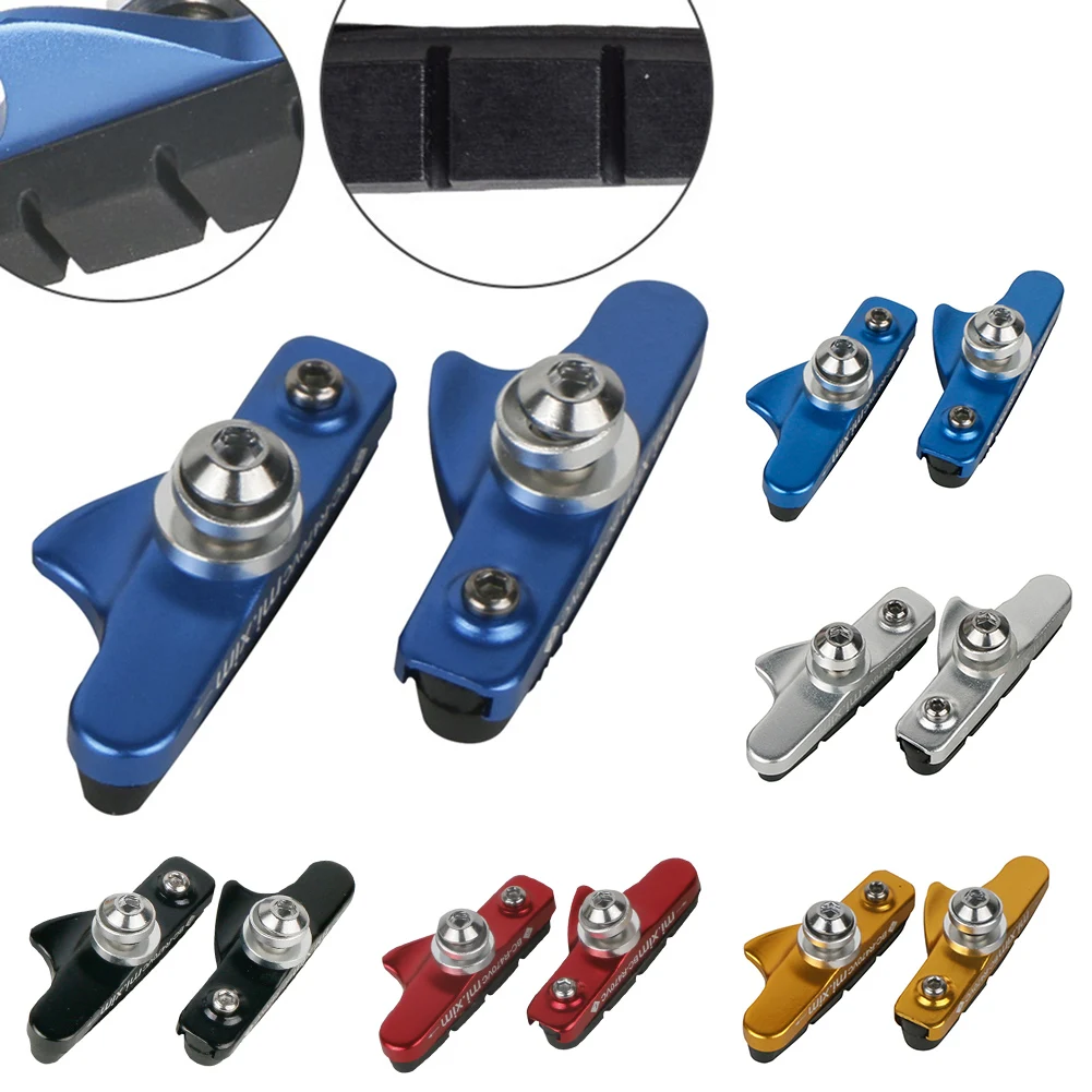 1 Pairs Bike Brake Pads V-Brake Blocks Pads For Road Bikes With Hex Nut Aluminum Shell 55mm Bike Cycling Disc Brake Pads
1 Pairs Bike Brake Pads V-Brake Blocks Pads For Road Bikes With Hex Nut Aluminum Shell 55mm Bike Cycling Disc Brake Pads