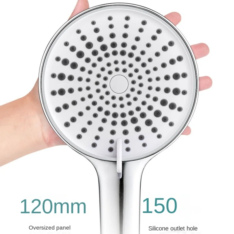 Faucet Head Large Replacement 3 Handheld Pressurized Shower Functions Shower Head Saving 12CM Accessories Water Panel Bathroom
Faucet Head Large Replacement 3 Handheld Pressurized Shower Functions Shower Head Saving 12CM Accessories Water Panel Bathroom