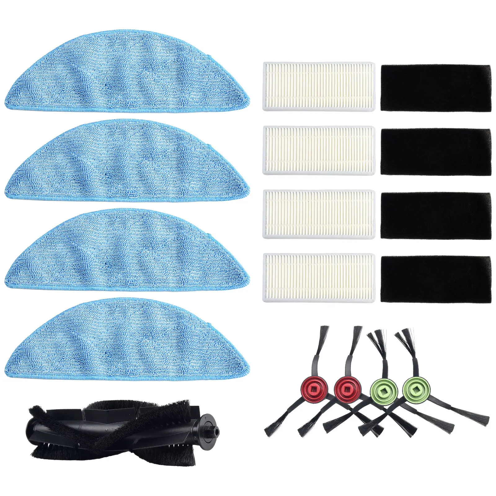 1 Set Side Brushes + Filter + Cloth Mop + Roller Kits For Conga Eternal Max X-Treme Ultimat Vital Vacuum Cleaner
1 Set Side Brushes + Filter + Cloth Mop + Roller Kits For Conga Eternal Max X-Treme Ultimat Vital Vacuum Cleaner