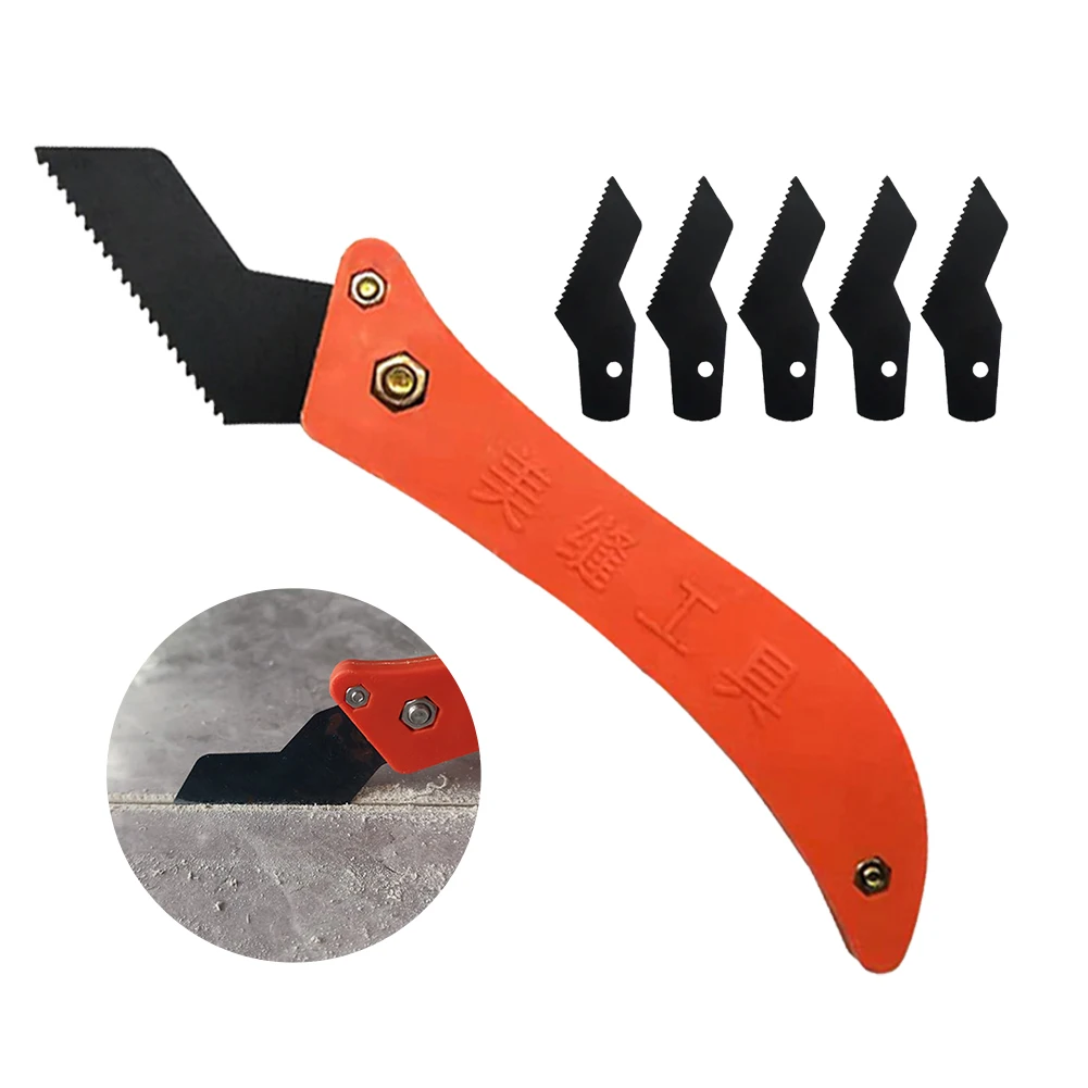 Hardware Serrated Seam Cleaner Hand Tools Tungsten Steel Hook Knife Ceramic Tile Gap Grout For Old Mortar Hard Cement Caulk
Hardware Serrated Seam Cleaner Hand Tools Tungsten Steel Hook Knife Ceramic Tile Gap Grout For Old Mortar Hard Cement Caulk