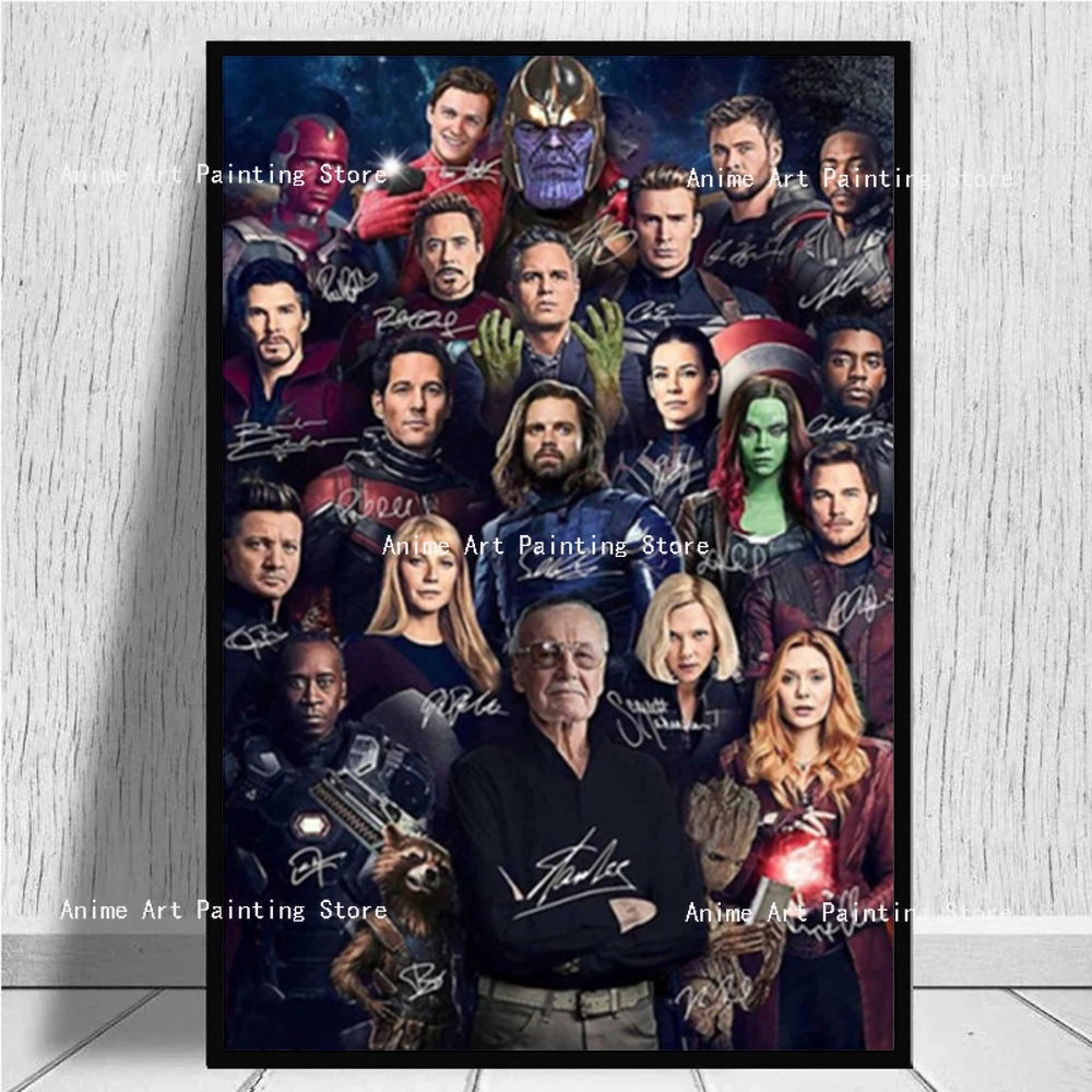 Marvel Avengers Superhero Signature Poster Wall Art Canvas Vintage Movie Pictures for Kids Bedroom Living Room Home Decor
Marvel Avengers Superhero Signature Poster Wall Art Canvas Vintage Movie Pictures for Kids Bedroom Living Room Home Decor