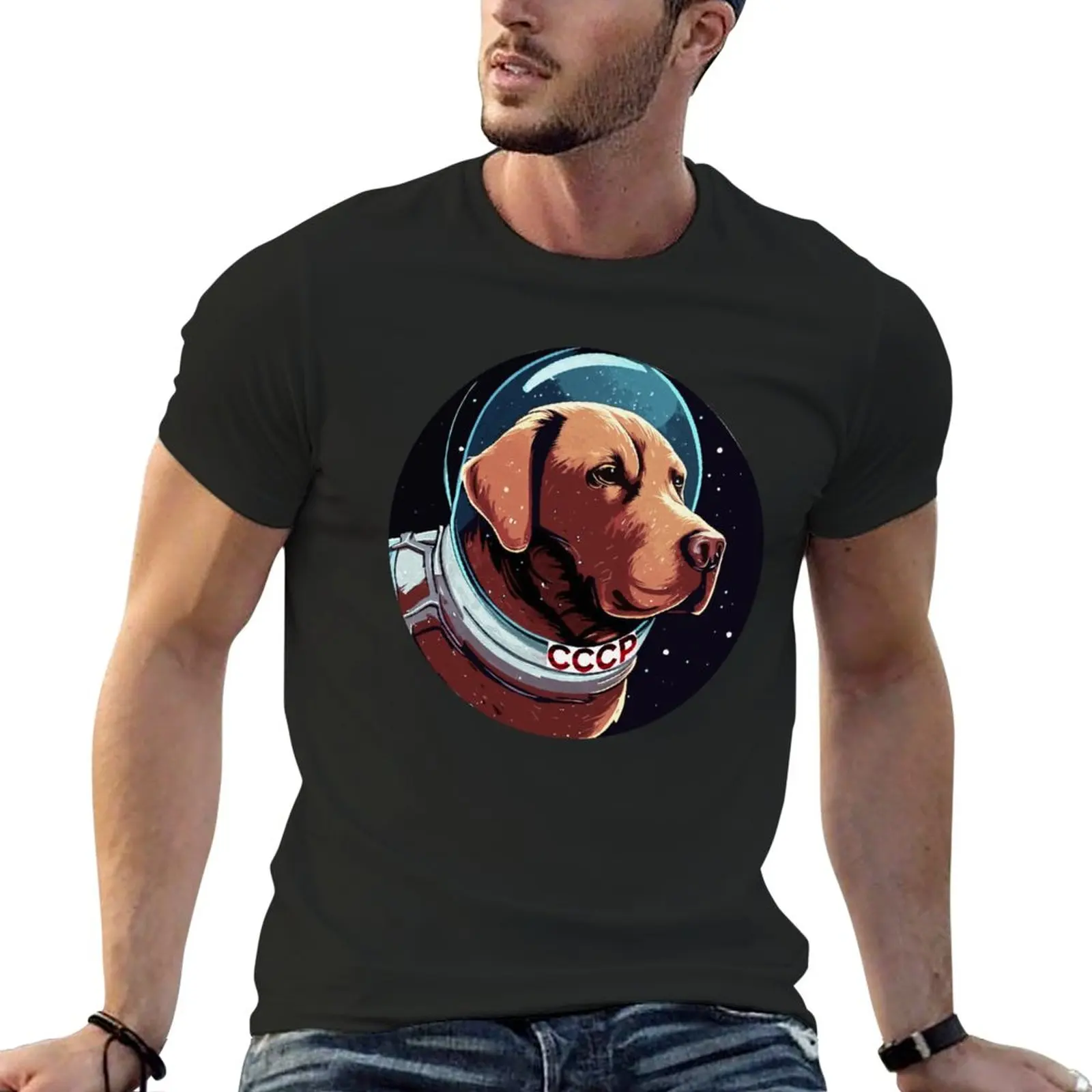 New Cosmo the Spacedog T-Shirt T-shirt short summer top cute clothes sweat shirts, men
New Cosmo the Spacedog T-Shirt T-shirt short summer top cute clothes sweat shirts, men