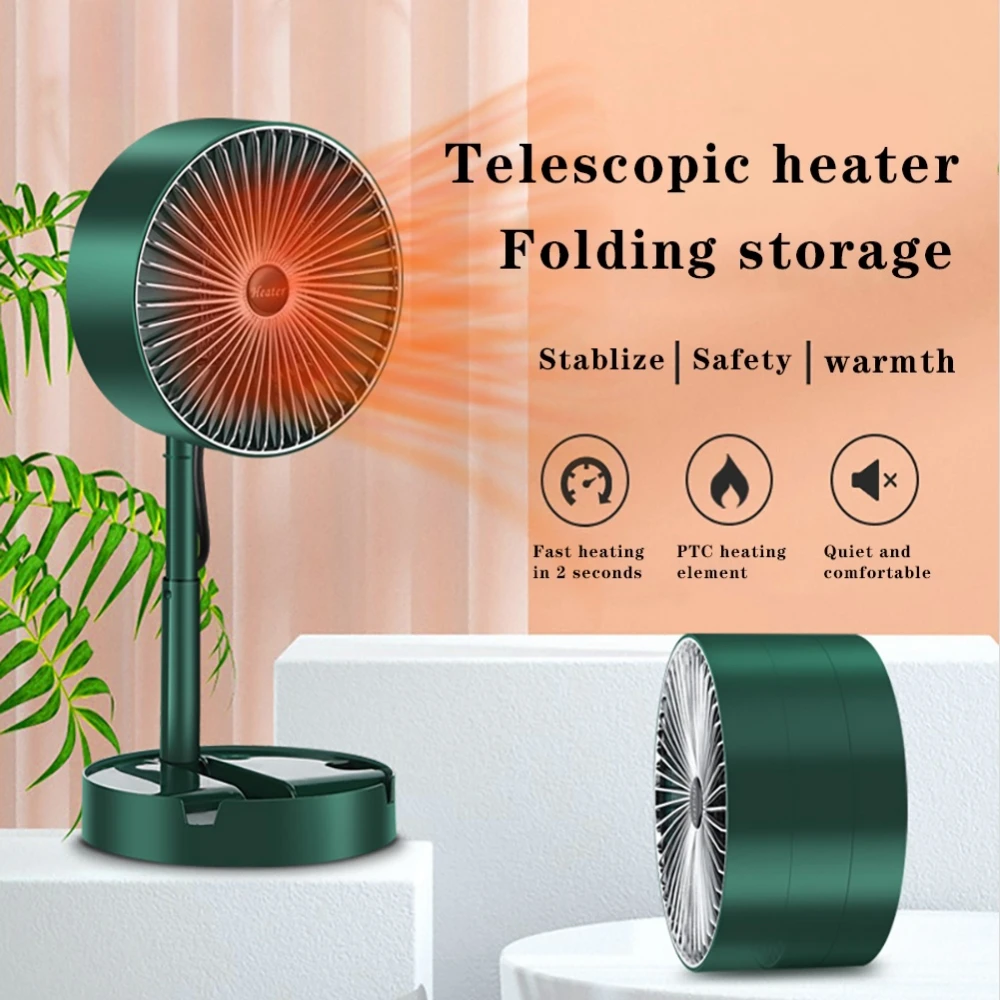 1000W Electric Fan Heater Home Portable Telescopic Folding Space Heater PTC Fast Heating Ceramic Office Room Small Heater 2 Gear
1000W Electric Fan Heater Home Portable Telescopic Folding Space Heater PTC Fast Heating Ceramic Office Room Small Heater 2 Gear