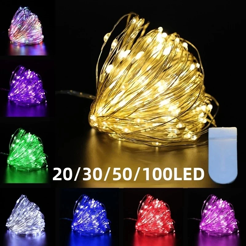 LED String Light Copper Wire Outdoor Led Garland Lamp Christmas Fairy Light for Christmas Tree Wedding Party Home Decoration
LED String Light Copper Wire Outdoor Led Garland Lamp Christmas Fairy Light for Christmas Tree Wedding Party Home Decoration
