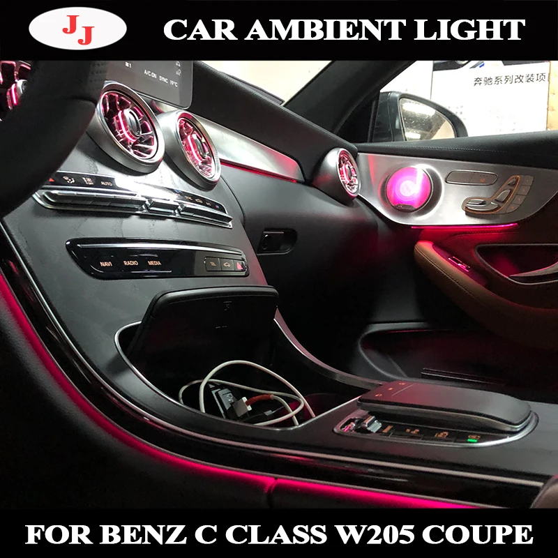 

Насадка для приборной панели автомобиля Benz C Class W205 Coupe, 3/64 цвета