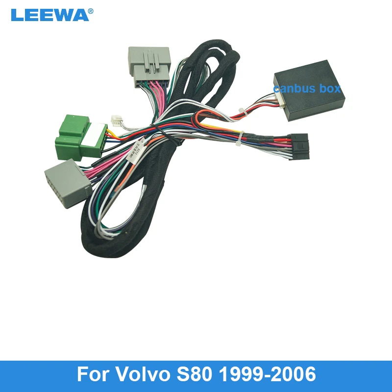 Автомобильный 16-контактный аудио жгут проводов LEEWA для Volvo S80 99-06(1 Gen.), послепродажный стереопровод для установки
Автомобильный 16-контактный аудио жгут проводов LEEWA для Volvo S80 99-06(1 Gen.), послепродажный стереопровод для установки