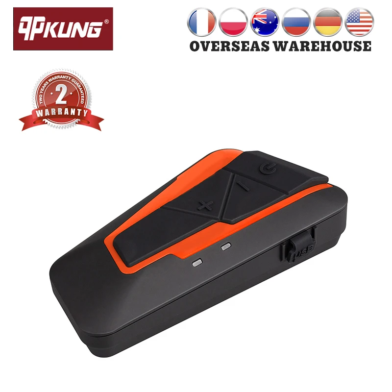 qpKung V4 Motorcycle Bluetooth Helmet Headset 1000M Intercom Wireless FM Radio Motorbike Headphone Interphone Noise Reduction
qpKung V4 Motorcycle Bluetooth Helmet Headset 1000M Intercom Wireless FM Radio Motorbike Headphone Interphone Noise Reduction