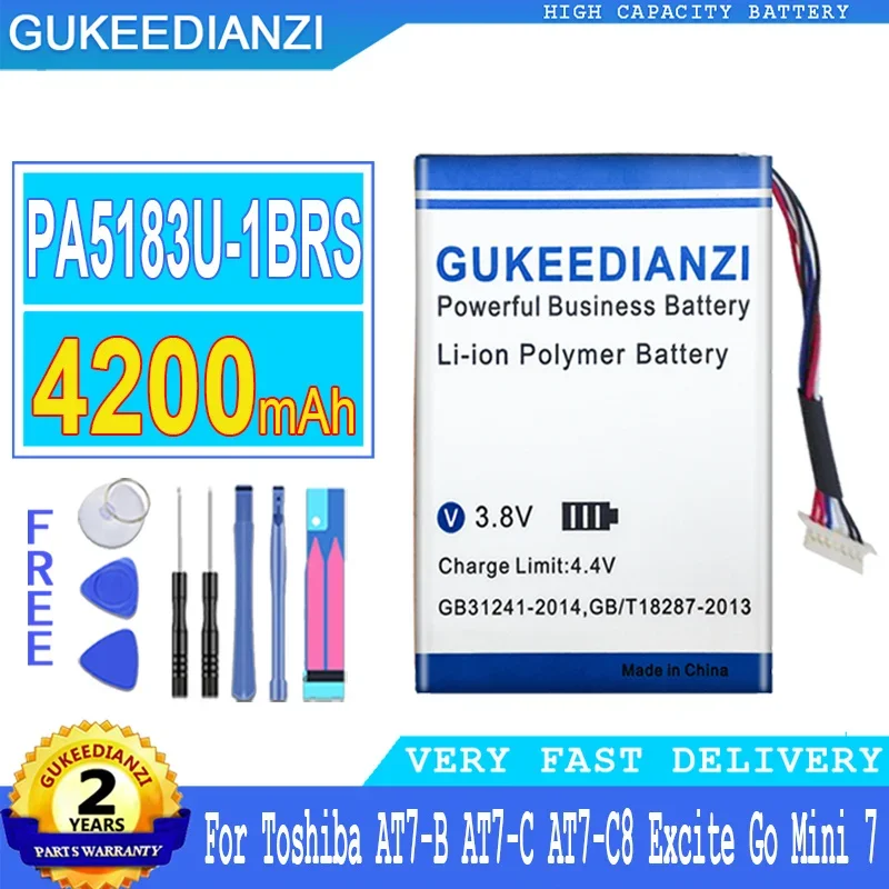 Replacement 4200mAh Mobile Phone Battery For Toshiba Mini7 Mini 7 AT7-C8 AT7-B AT7-C Excite Go Smartphon Batteries
Replacement 4200mAh Mobile Phone Battery For Toshiba Mini7 Mini 7 AT7-C8 AT7-B AT7-C Excite Go Smartphon Batteries