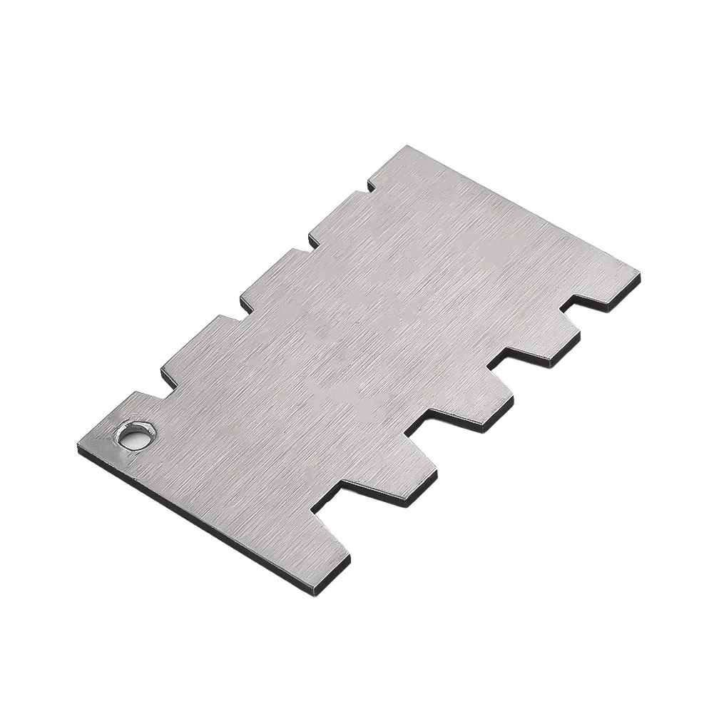 Thread Cut Gauge Stainless Steel Angle Arc Model Measuring Lathe Tool Angle Detection Template Meter Woodwork/metalworking Ruler
Thread Cut Gauge Stainless Steel Angle Arc Model Measuring Lathe Tool Angle Detection Template Meter Woodwork/metalworking Ruler