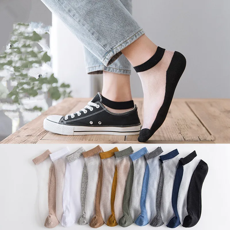12pcs=6 Pair Lot Men's Socks Summer Breathable Short Ankle Soild Silk Mesh Male Boat Socks Hot Transparent Cotton Socks Meia
12pcs=6 Pair Lot Men's Socks Summer Breathable Short Ankle Soild Silk Mesh Male Boat Socks Hot Transparent Cotton Socks Meia