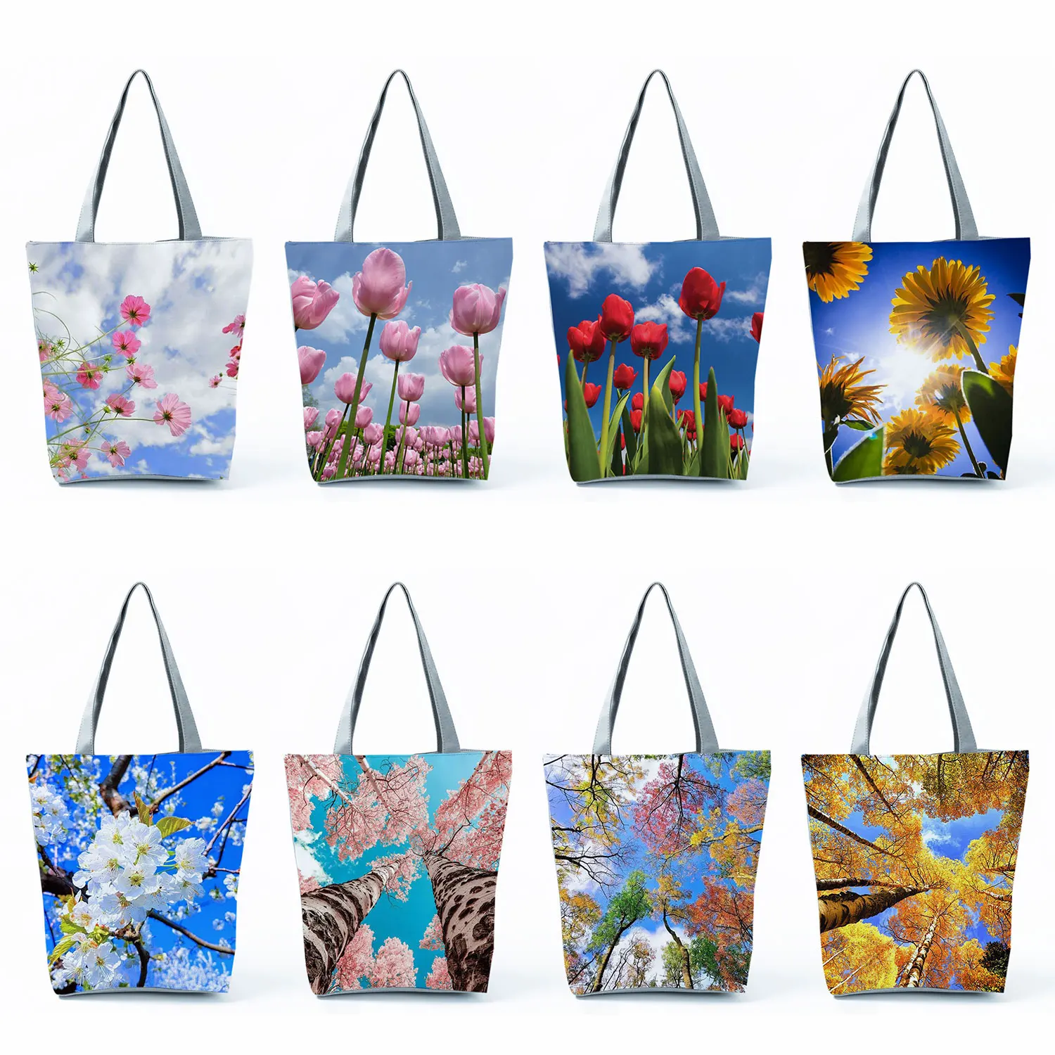 Tulip Floral Print Handbags Female Lady Shoulder Bags Capacity Travel Beach Outdoor Package Casual Women Shopping Tote Bags High
Tulip Floral Print Handbags Female Lady Shoulder Bags Capacity Travel Beach Outdoor Package Casual Women Shopping Tote Bags High