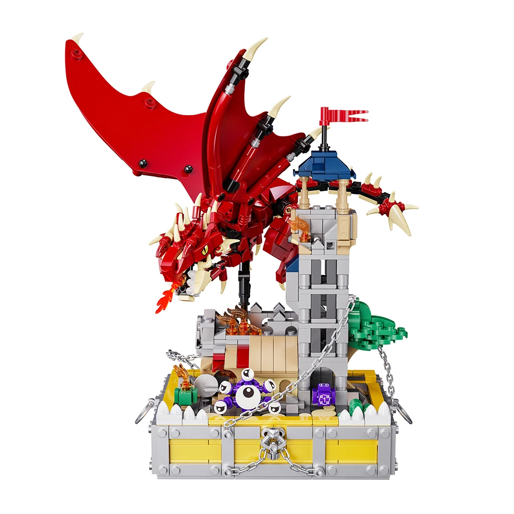 IN STOCK MOC Creative Red Dragon's Tale Building Blocks Bricks Assembling Model Toys for Children Birthday Gift Set
IN STOCK MOC Creative Red Dragon's Tale Building Blocks Bricks Assembling Model Toys for Children Birthday Gift Set