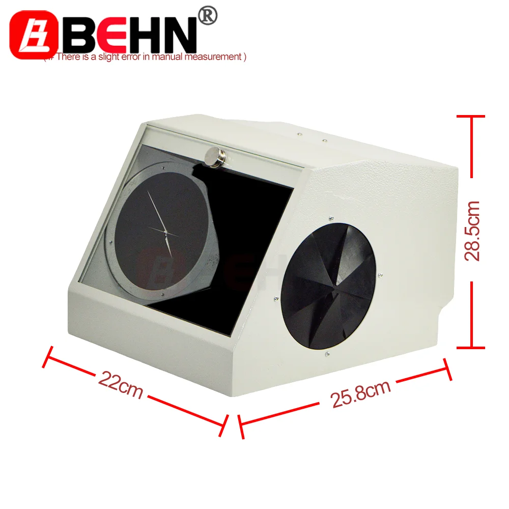 

Dental Sandblaster Dust Collector Grinding Polishing Box lab equipment Dust-proof Case Vacuum Dust Extractor Box Dentist tools