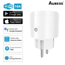 Smart Plug WiFi Socket EU 16A Power Monitor Timing Function Tuya SmartLife APP Control Works With Alexa Google Assistant Yandex
Smart Plug WiFi Socket EU 16A Power Monitor Timing Function Tuya SmartLife APP Control Works With Alexa Google Assistant Yandex