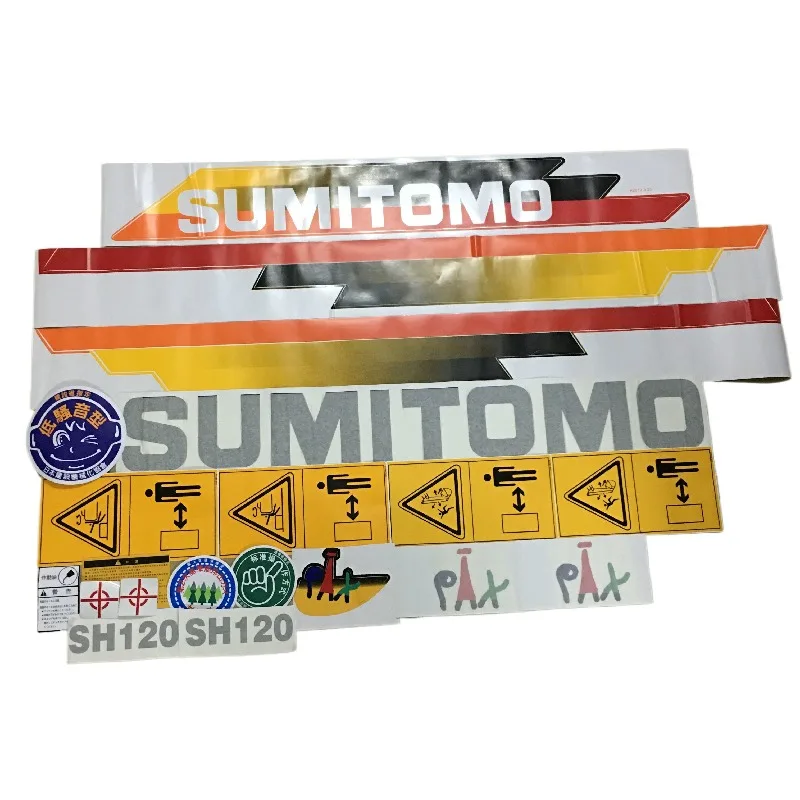 

For Sumitomo SH60 75 120 180 200 220A3 full car sticker body model sticker excavator accessories