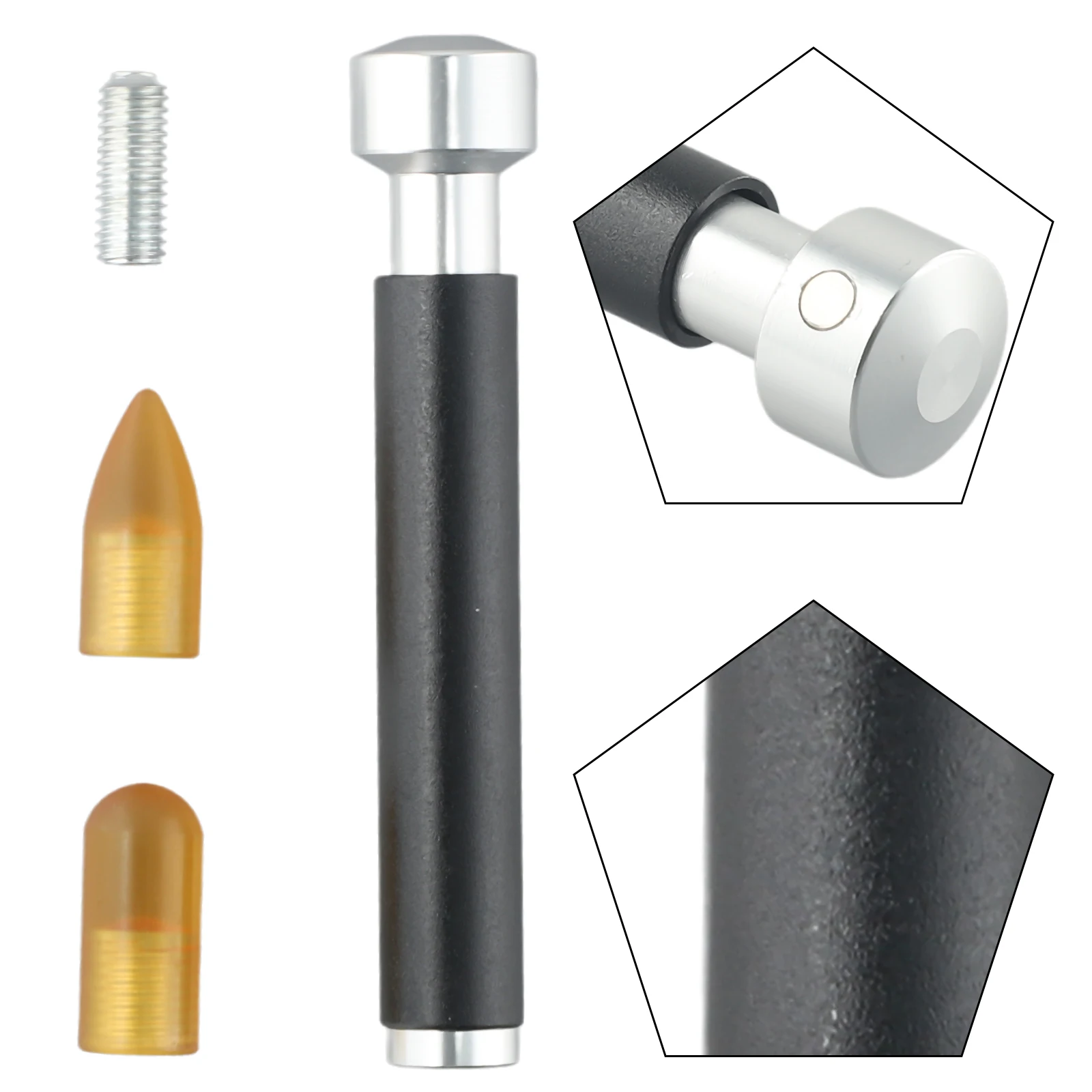 Part Replacement Head Car Dent Tap Down Accessories Aluminum Black Body Hail Removal Hammer Paintless Practical
Part Replacement Head Car Dent Tap Down Accessories Aluminum Black Body Hail Removal Hammer Paintless Practical
