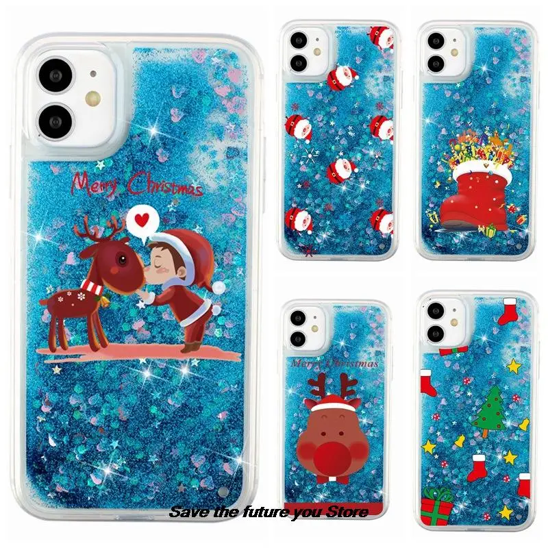 Luxurious Quicksand Merry Christmas Cute Moose Santa Clausr Phone Cover For iPhone 11 12 13 14 15 Pro XS Max X XR 8 15 Plus Case
Luxurious Quicksand Merry Christmas Cute Moose Santa Clausr Phone Cover For iPhone 11 12 13 14 15 Pro XS Max X XR 8 15 Plus Case